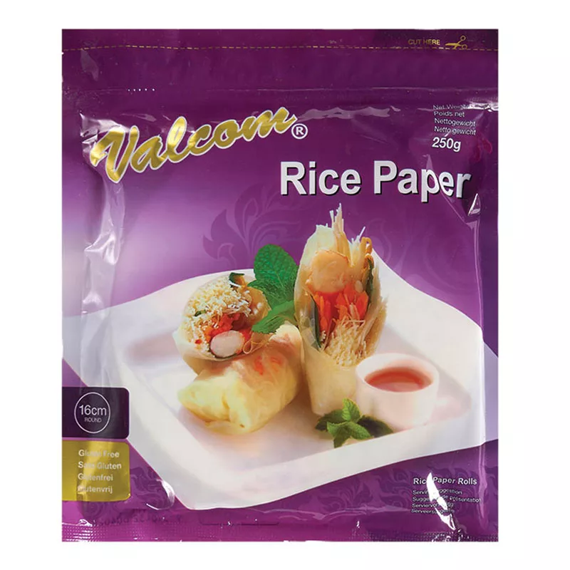 Valcom Round Rice Paper 16cm 250g
