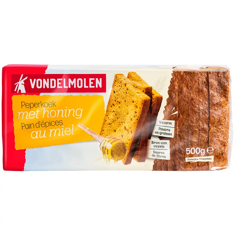Vondelmolen Pain d'Épices with Honey 500g