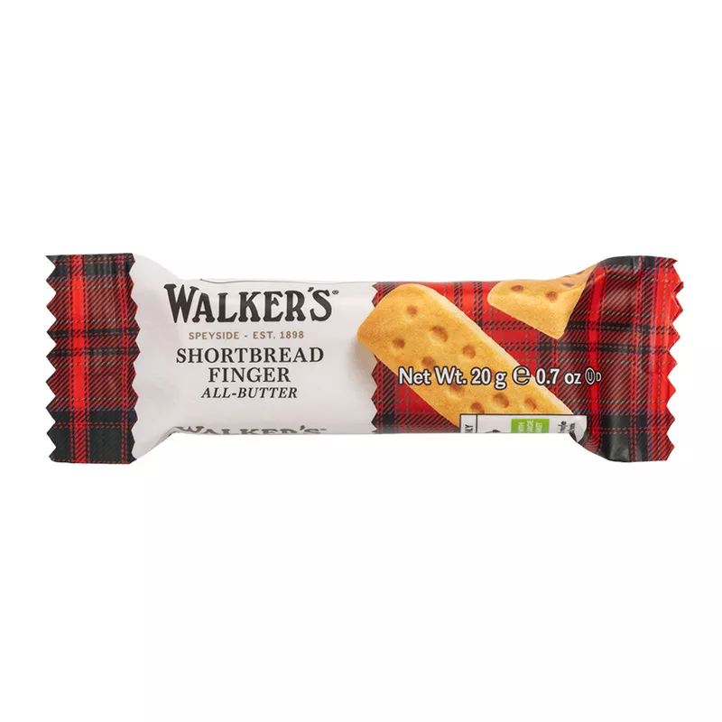 Walkers Shortbread Finger Single Snack Pack 20g