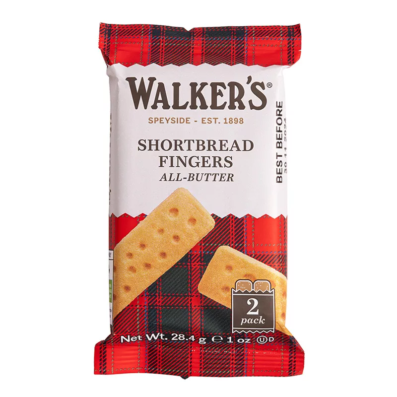 Walkers Shortbread Fingers Snack Pack 28.4g