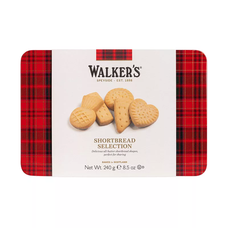 Walkers Shortbread Selection Tin 240g