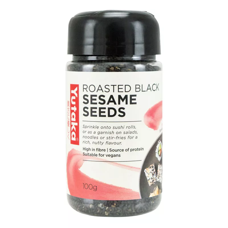 Yutaka Black Roasted Sesame Seeds 100g