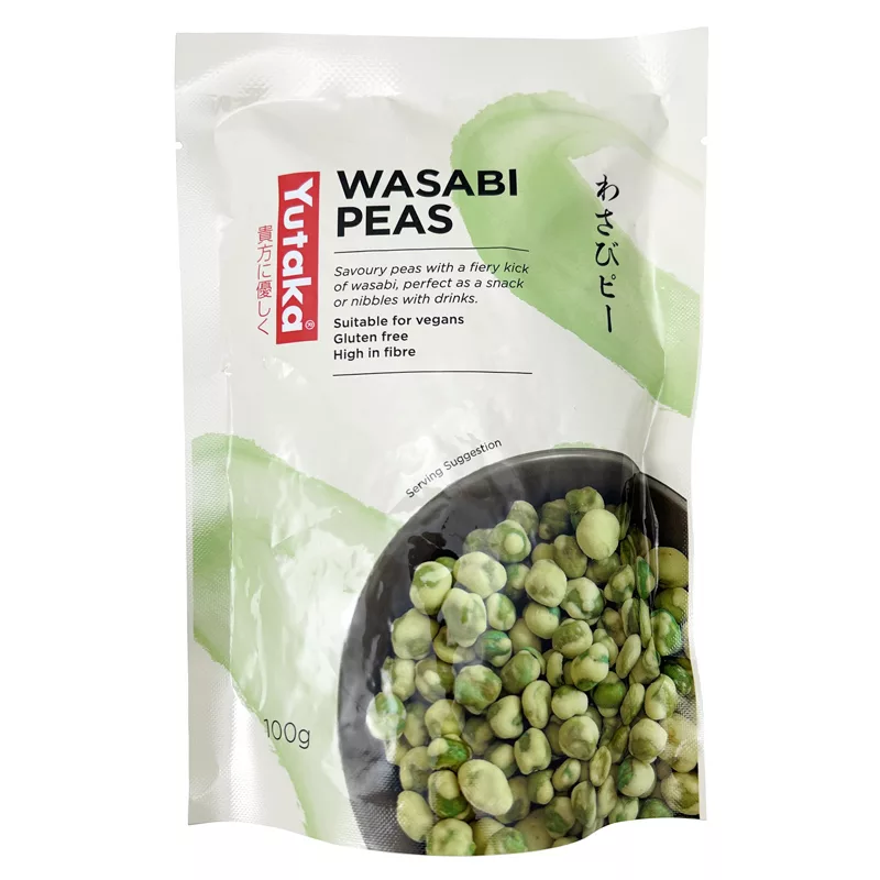 Yutaka Wasabi Peas 100g