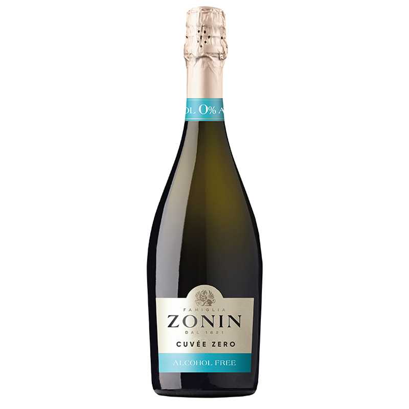 Zonin Cuvée Zero No Alcohol Sparkling Wine 750ml
