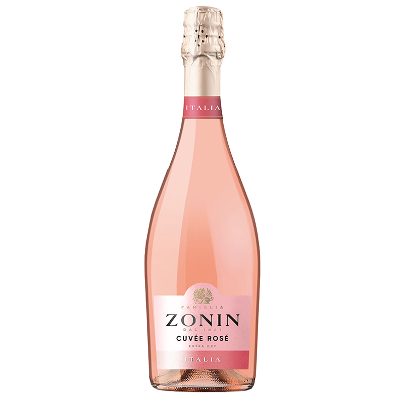 Zonin Extra Dry Cuvée Rosé Sparkling Wine 750ml