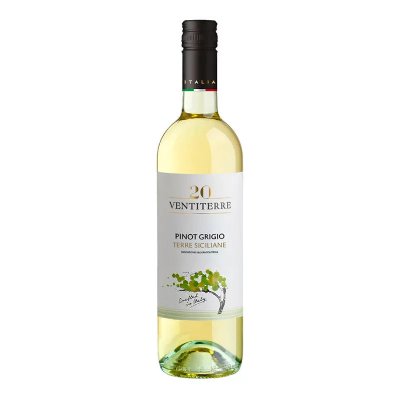 Zonin Pinot Grigio Ventirerre IGT White Wine 750ml