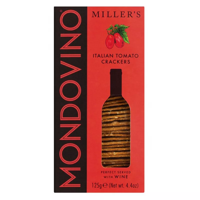 Artisan Biscuits Mondovino Italian Tomato Crackers 125g