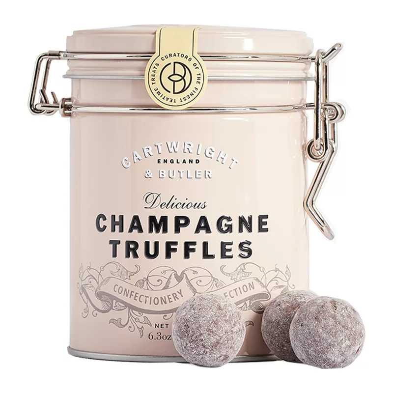Cartwright & Butler Champagne Truffles Tin 180g