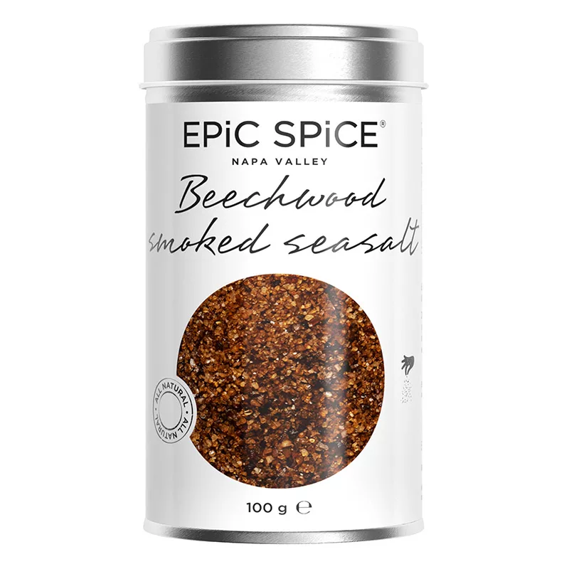 Epic Spice Beechwood Smoked Sea Salt 100g