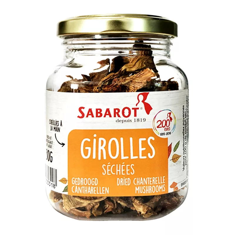 Sabarot Chanterelles Dried Mushrooms 30g