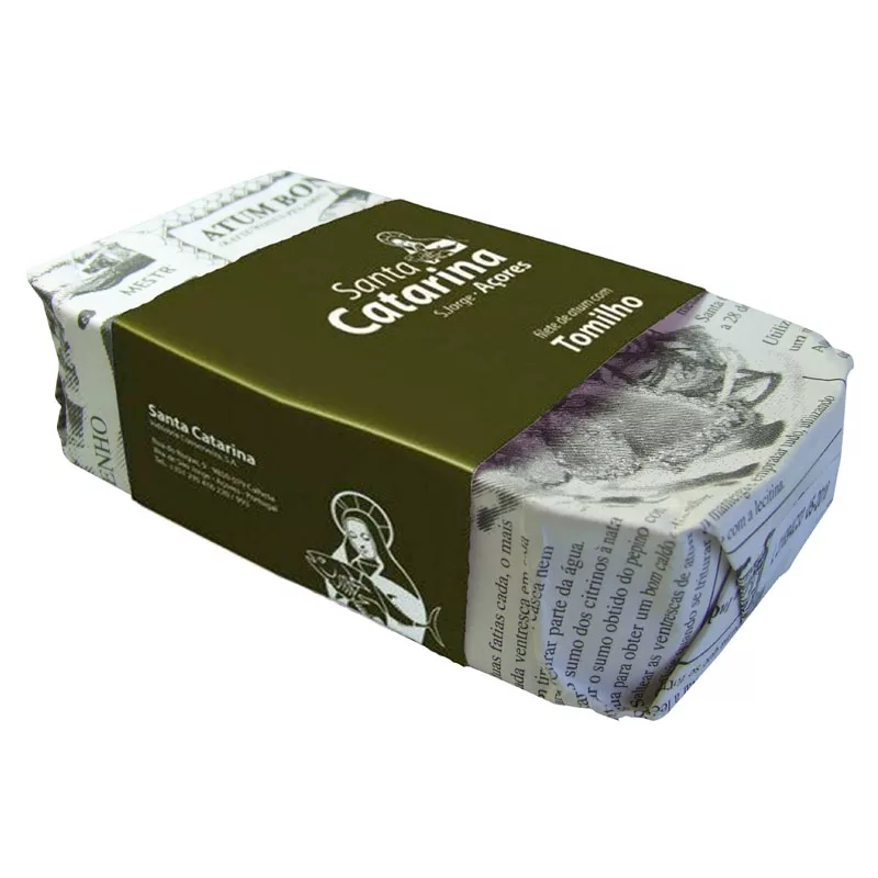 Santa Catarina Tuna Fillet with Thyme in Olive Oil 120g