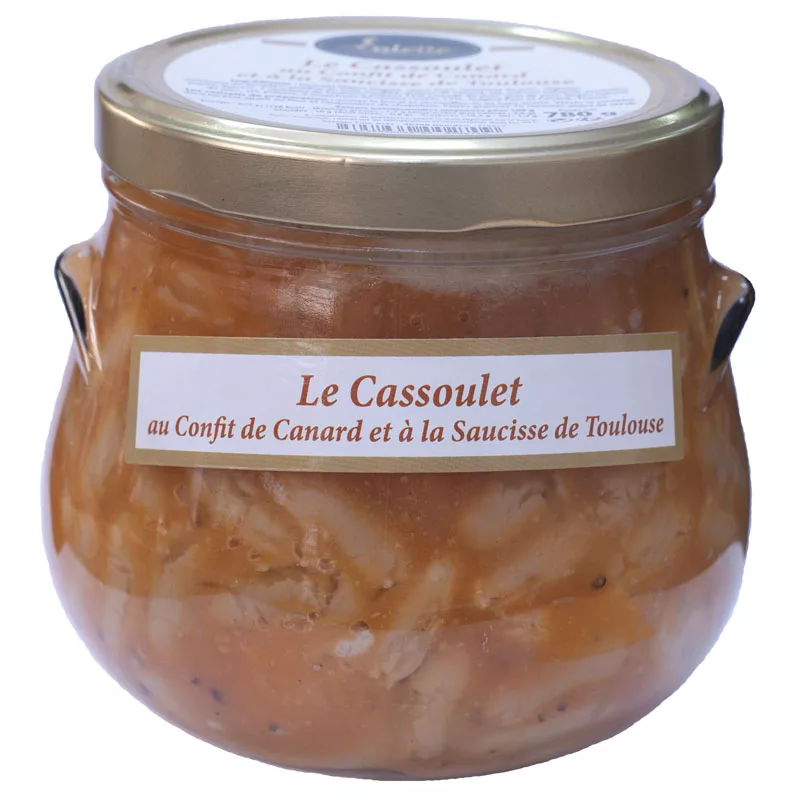 Valette Cassoulet with Duck Confit and Toulouse Sausage 780g