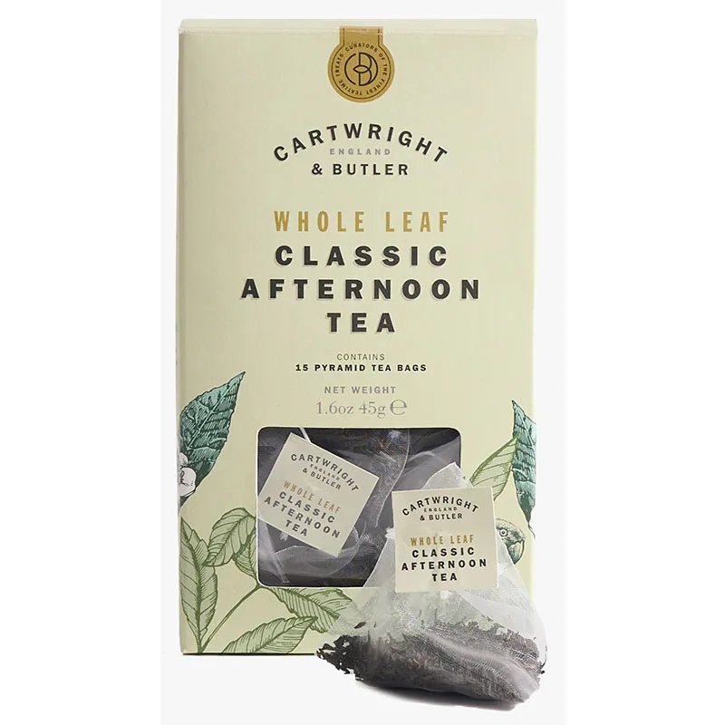 Cartwright & Butler Afternoon Whole Leaf Tea Bags 30g