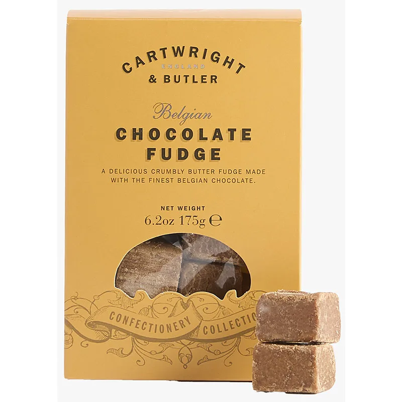 Cartwright & Butler Belgian Chocolate Fudge 175g