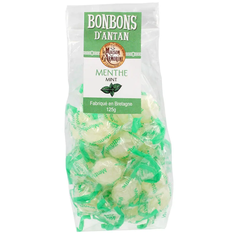 La Maison Armorine Organic Mint Candies 125g
