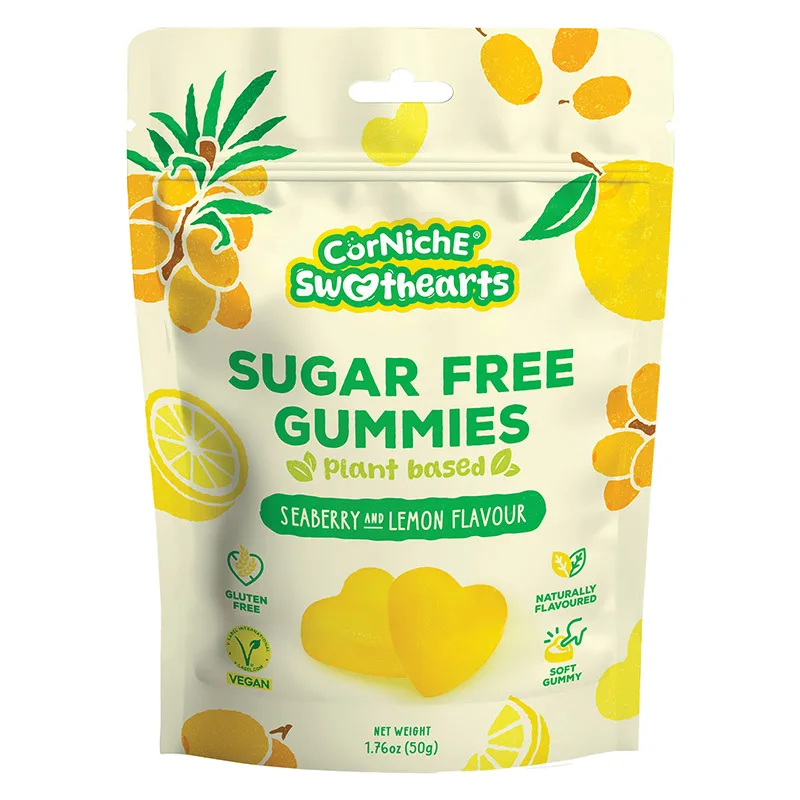 Corniche Sweethearts Sugar-Free Gummies Seaberry & Lemon 50g